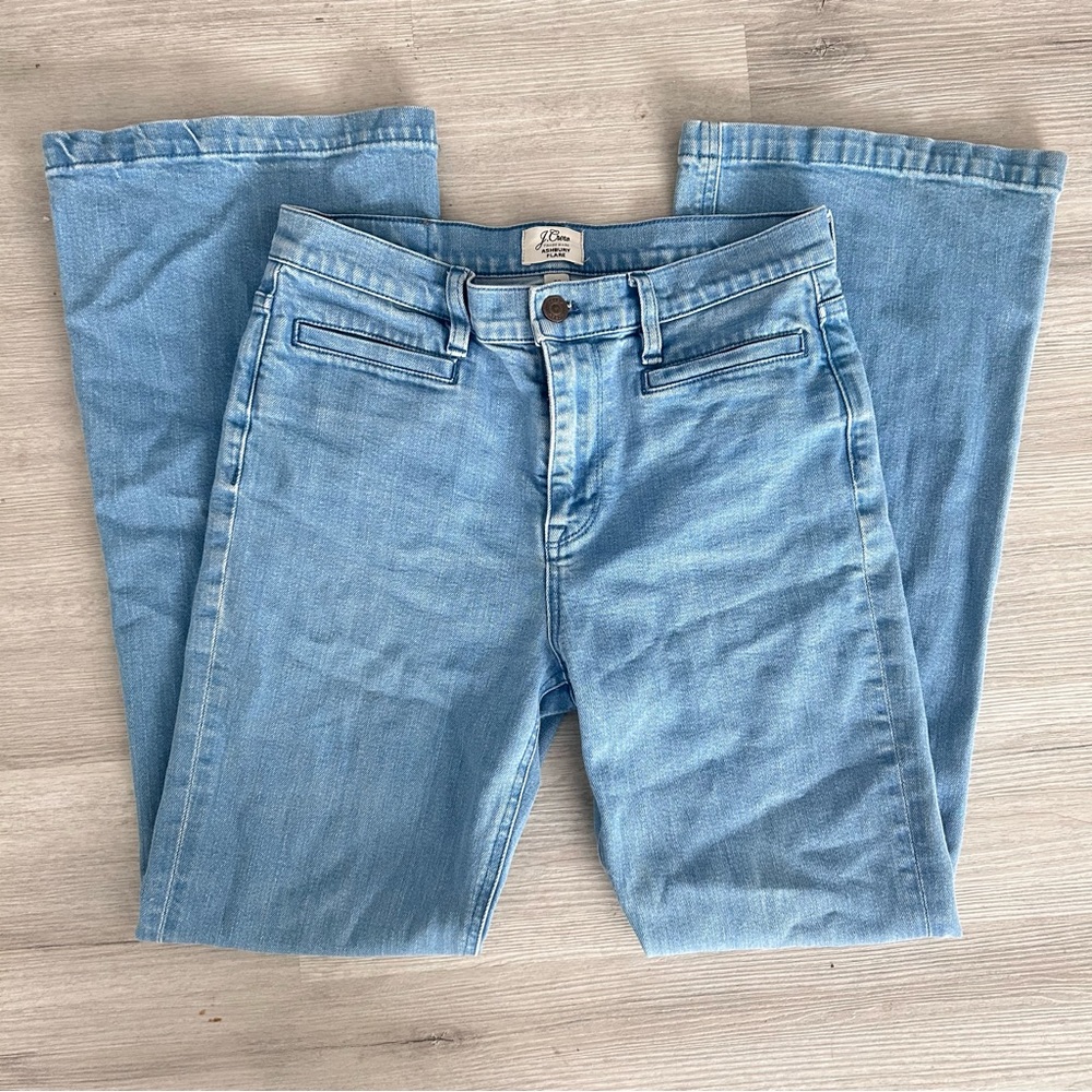 J Crew flare jeans